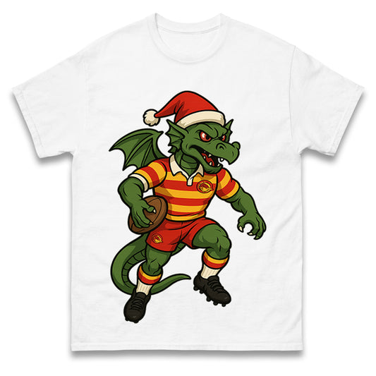 Catalans Dragons Christmas T Shirt 