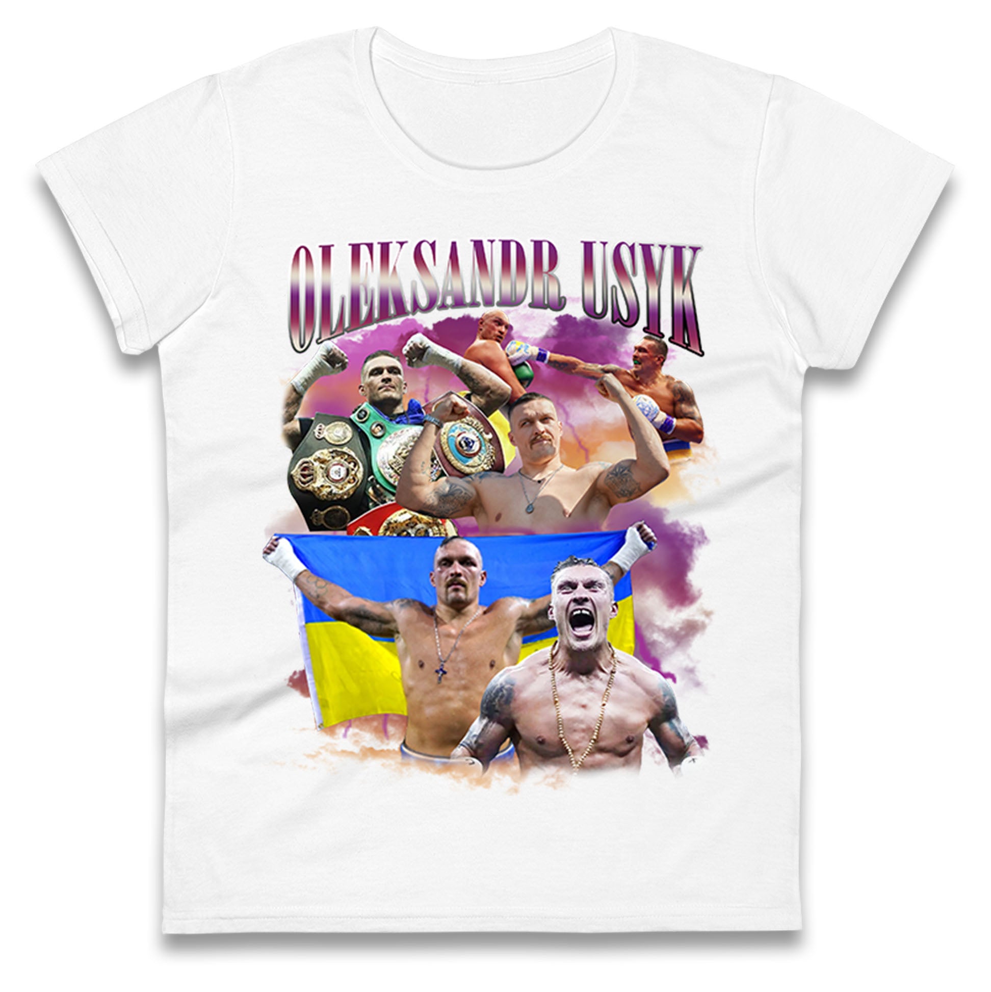 Oleksandr Usyk Ladies T Shirt UK