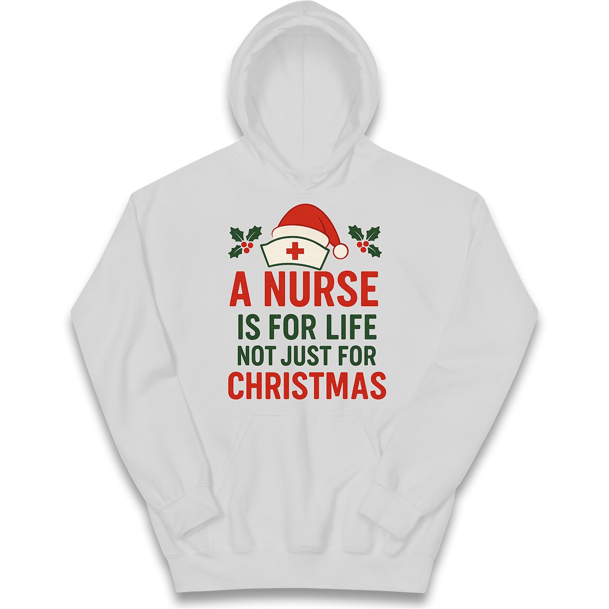 Nursing Christmas Kids Hoodie