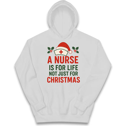 Nursing Christmas Kids Hoodie