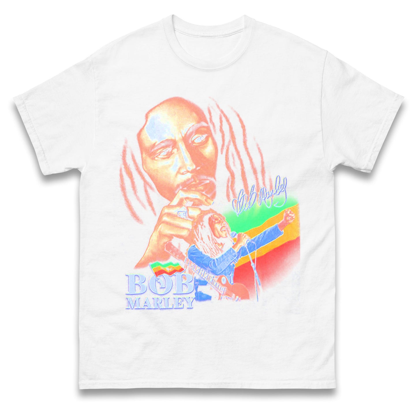 Bob Marley Iron Like A Lion T Shirt