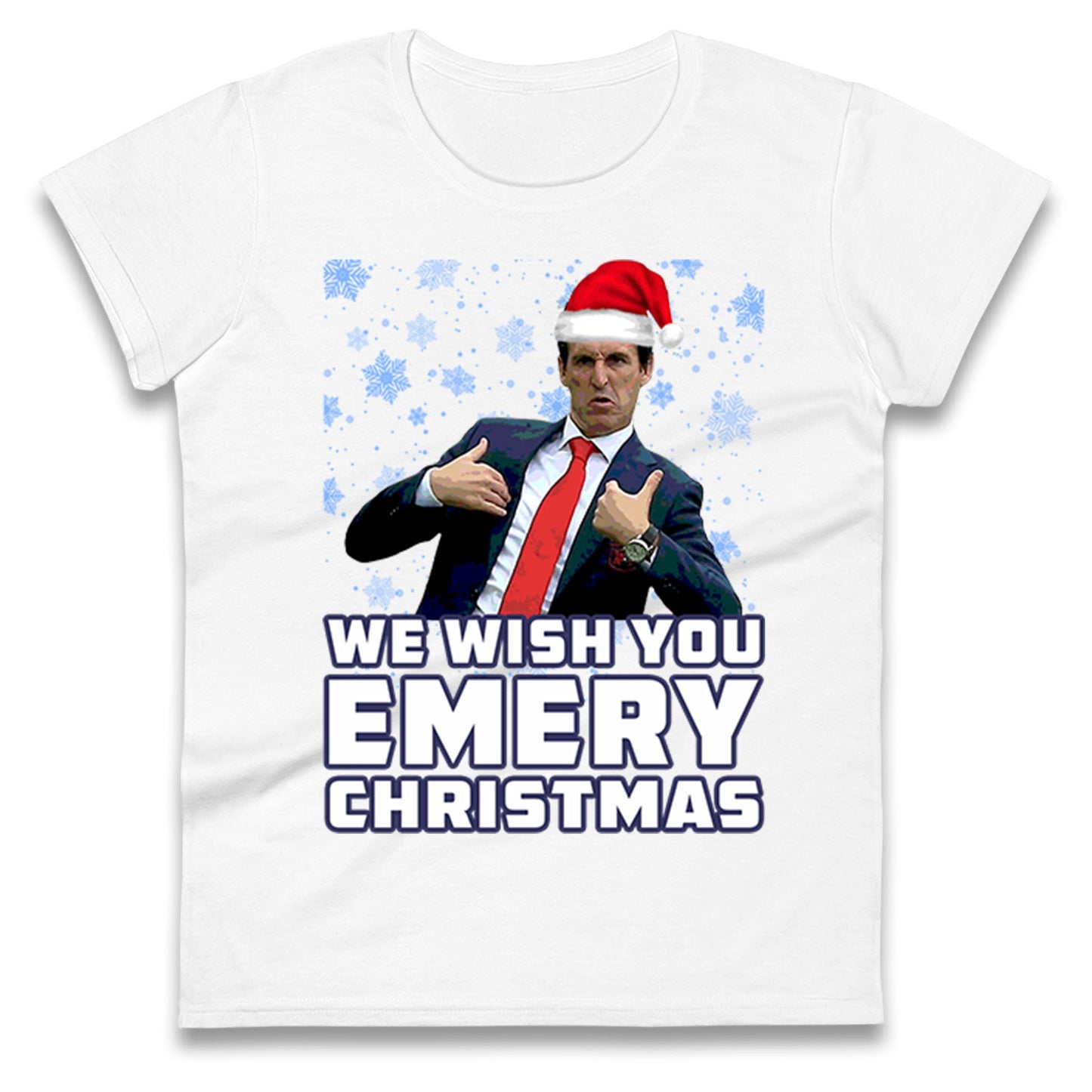 We Wish You Emery Christmas Womens T Shirt