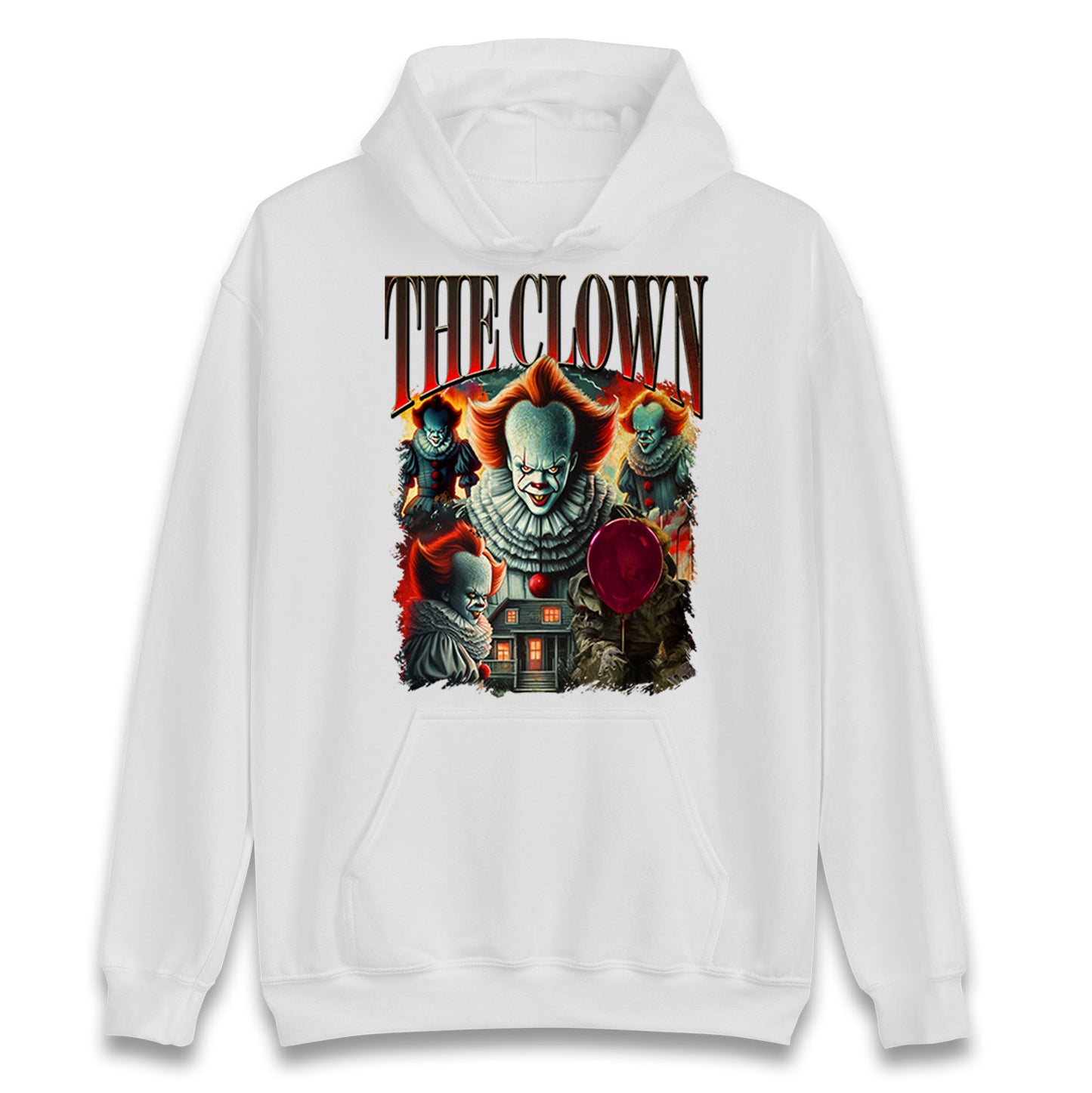 The Clown Halloween Bootleg Unisex Hoodie