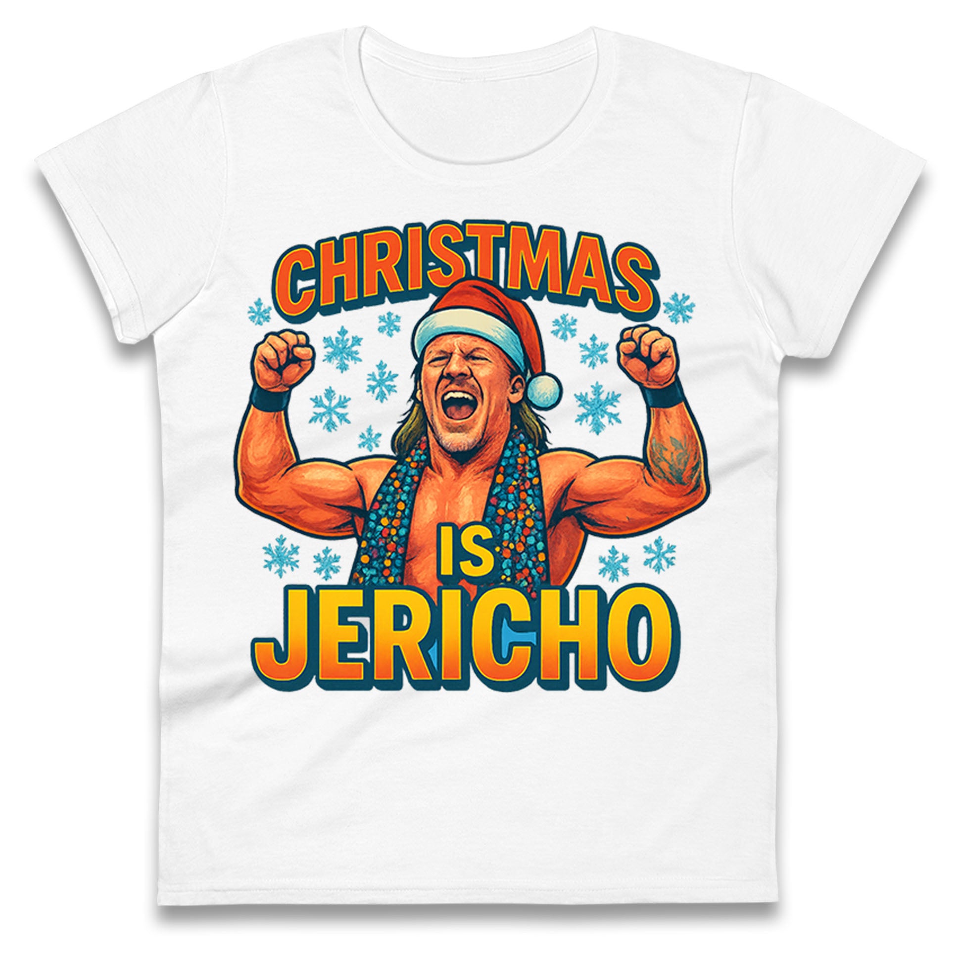 Chris Jericho Christmas Ladies T Shirt
