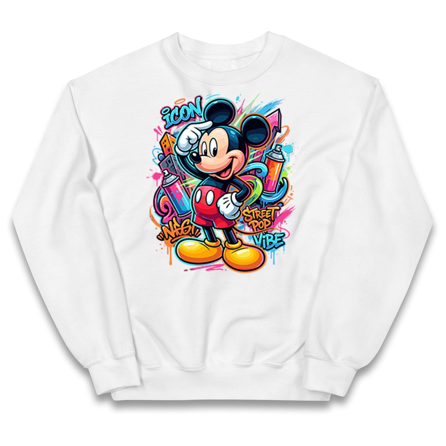 Graffiti Mickey Kids Jumper