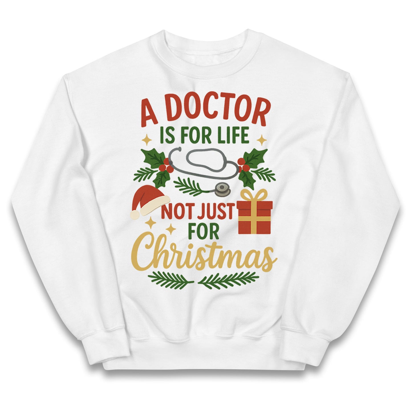 Doctor Christmas Kids Jumper