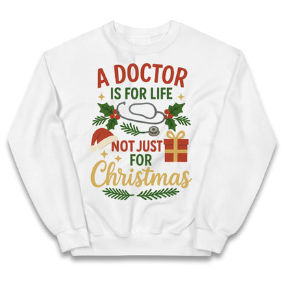 Doctor Christmas Kids Jumper