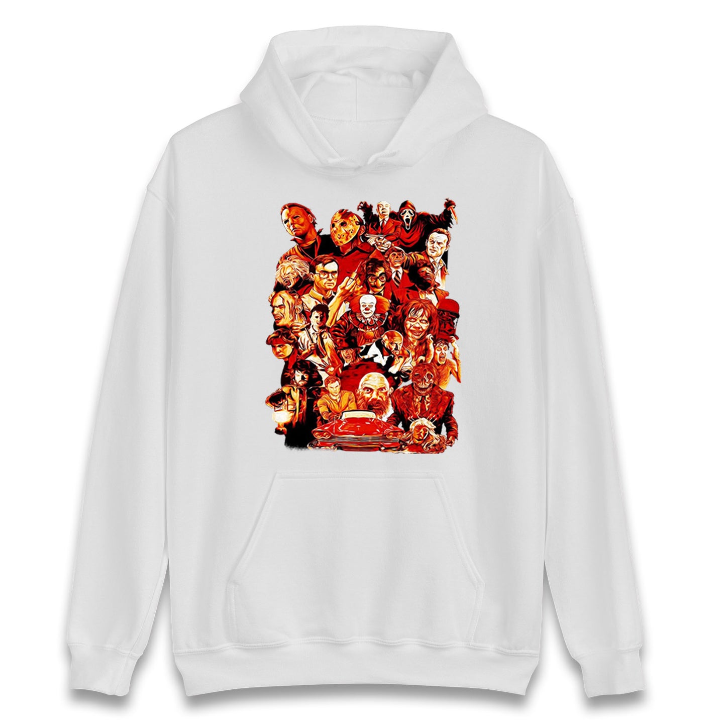 Horror Characters Halloween Unisex Hoodie