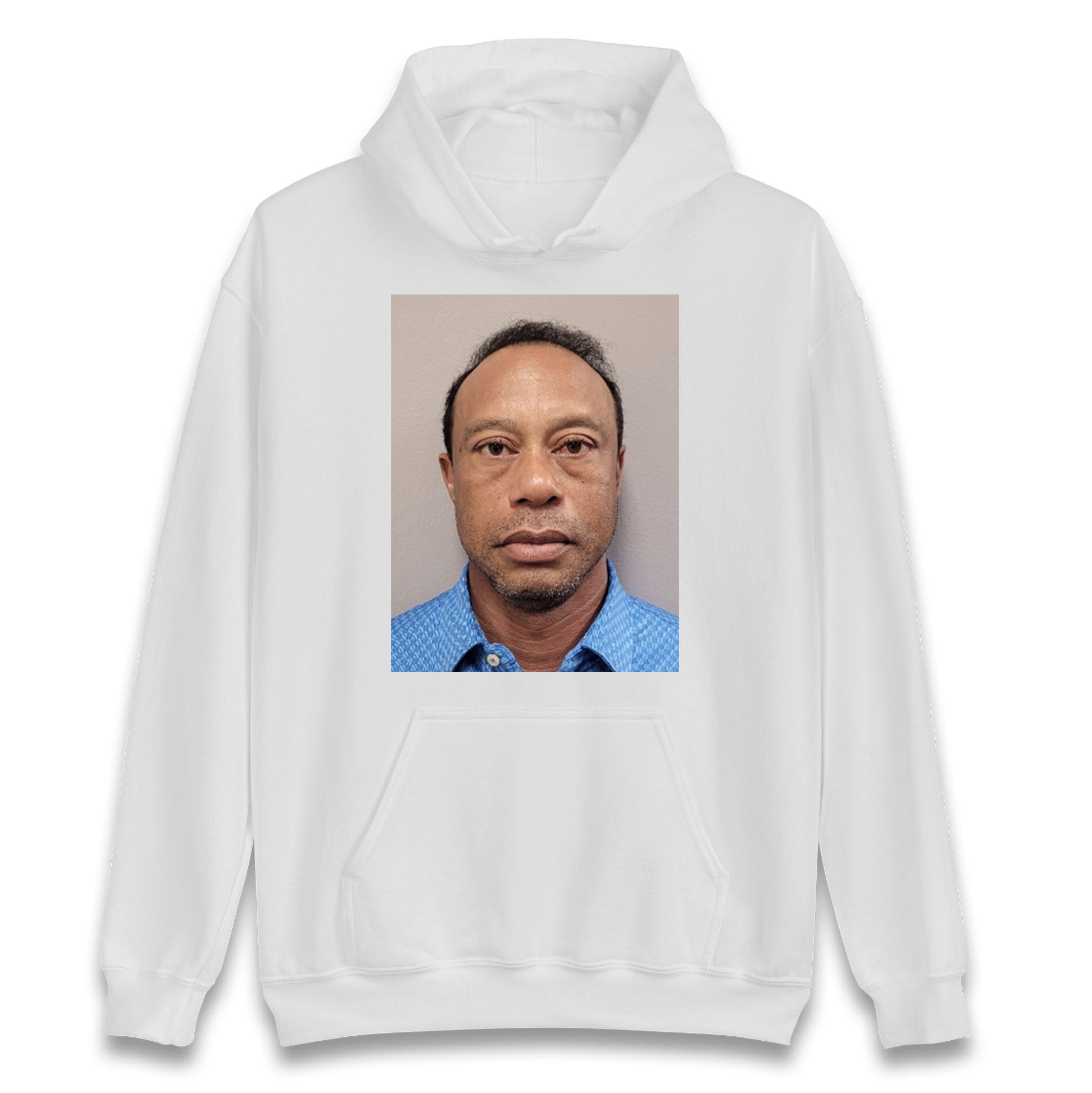 Tiger Woods Mugshot Hoodie