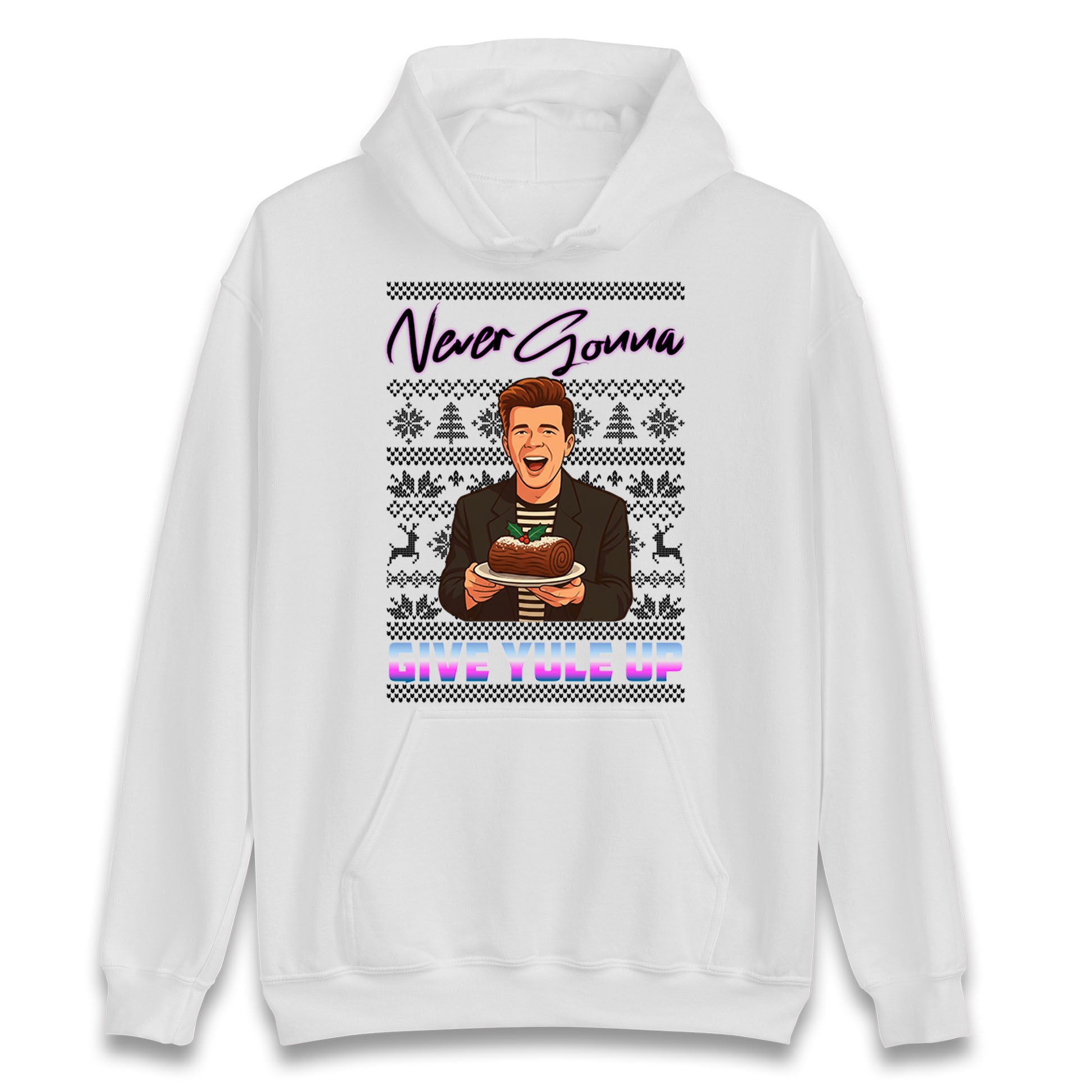 Rick Astley Christmas Hoodie