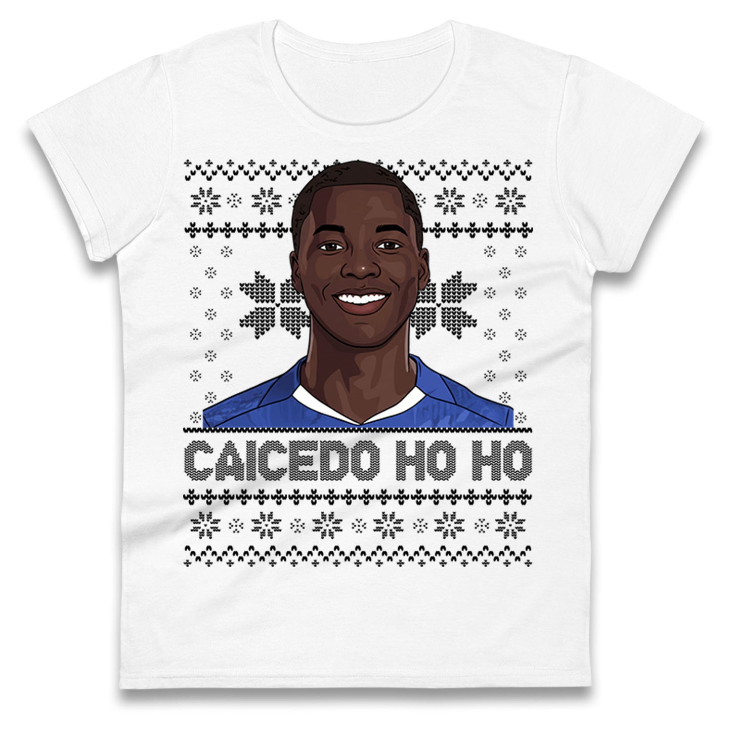 Moises Caicedo Christmas Ladies T Shirt