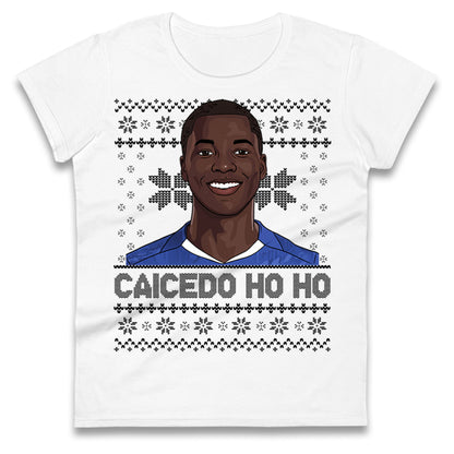 Moises Caicedo Christmas Ladies T Shirt