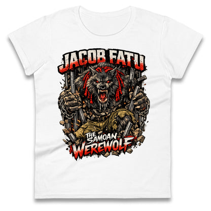 Jacob Fatu The Samoan Werewolf Ladies Shirt