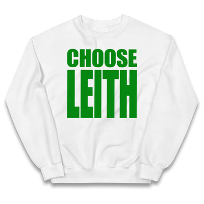 Hibs FC Choose Leith Football Kids Jumper 