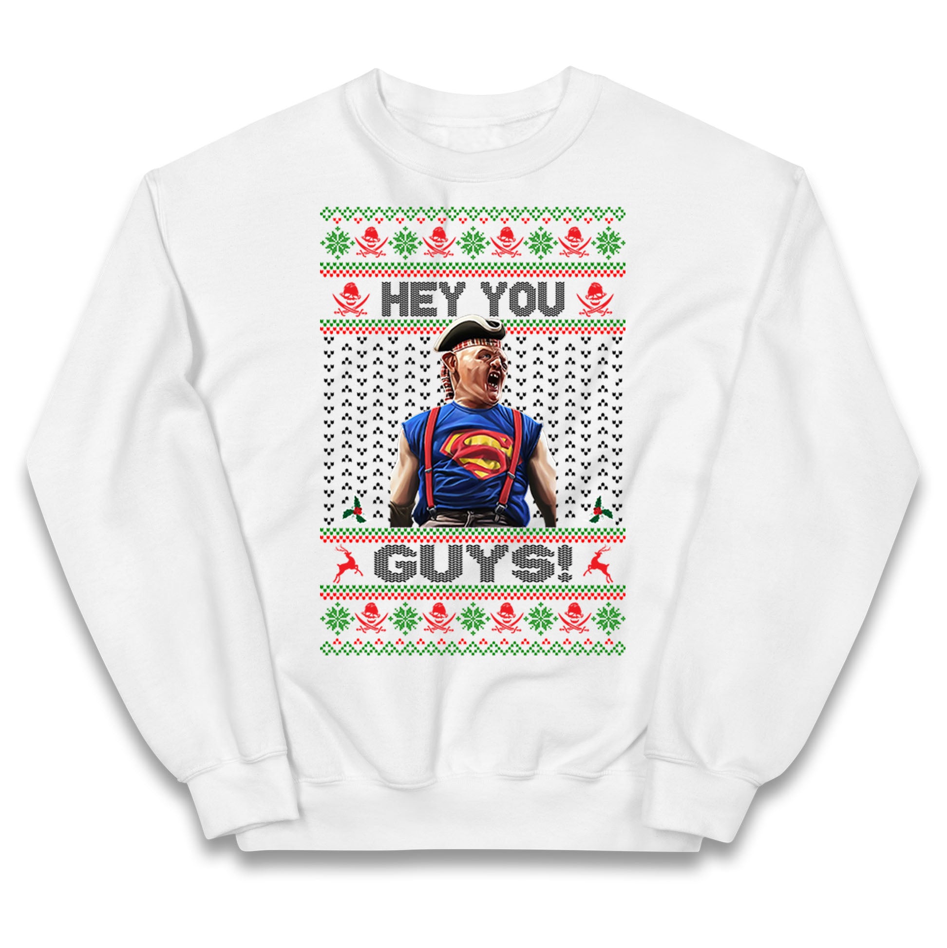 Goonies Sloth Christmas Kids Jumper