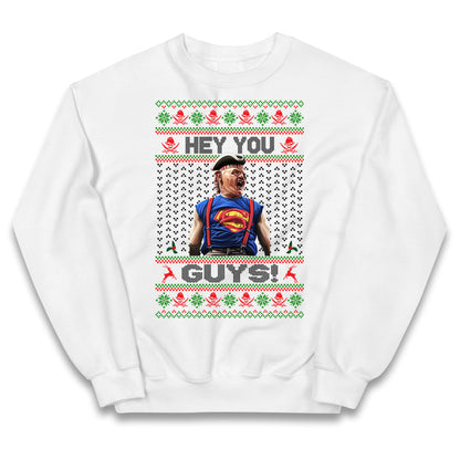 Goonies Sloth Christmas Kids Jumper