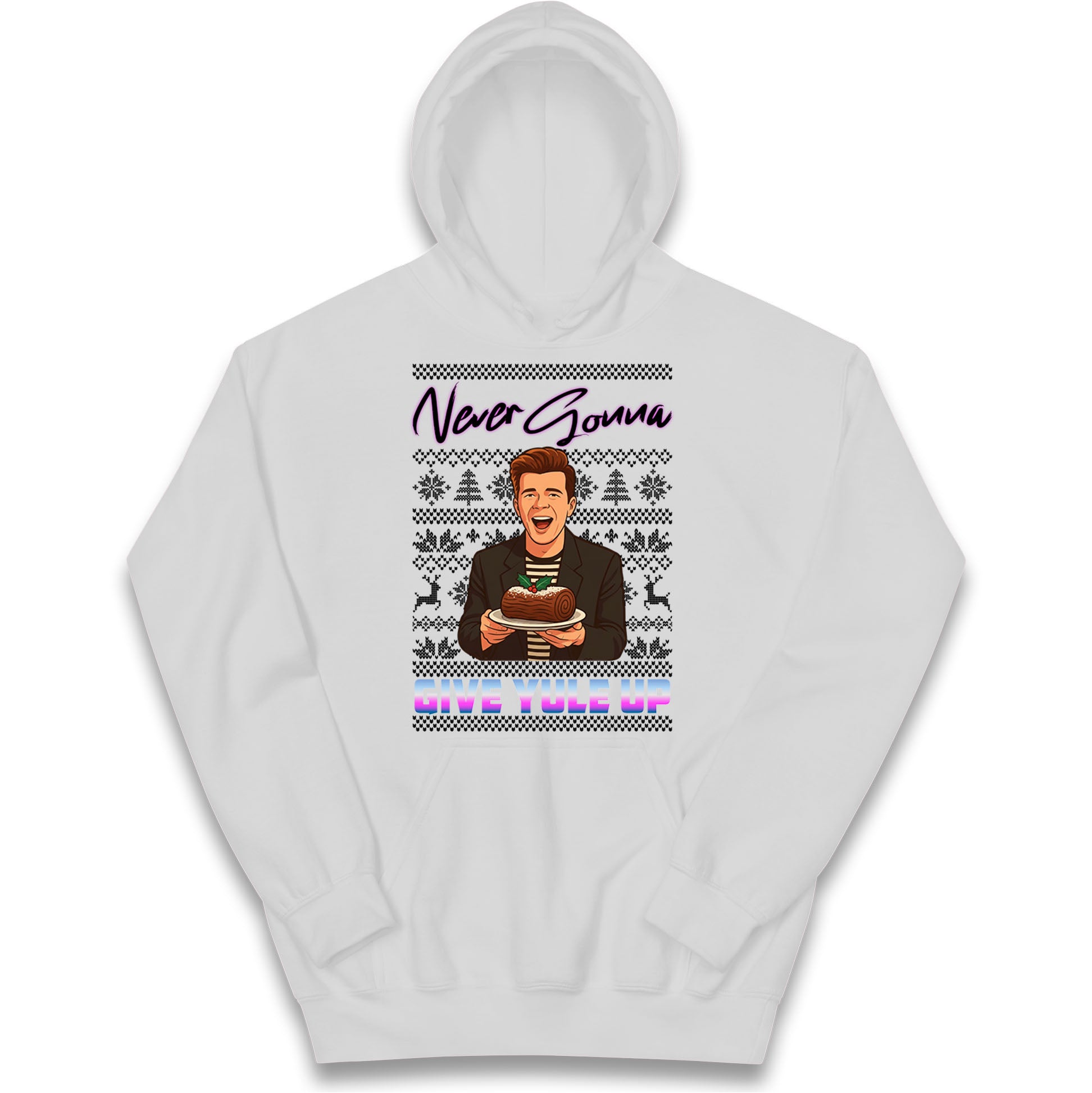 Rick Astley Christmas Kids Hoodie