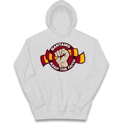 Bantams Keep The Faith Kids Hoodie
