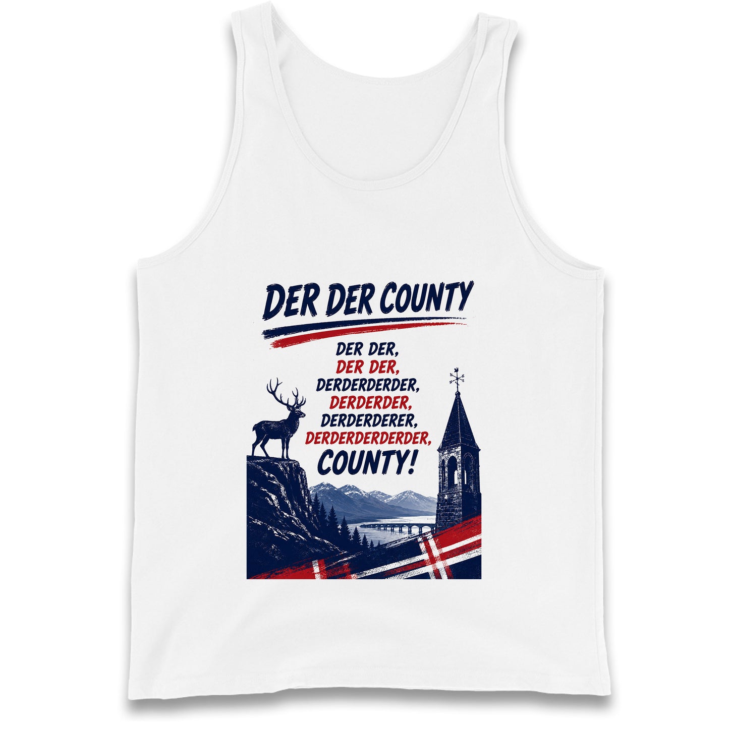 Der Der County Ross County Football Tank Top