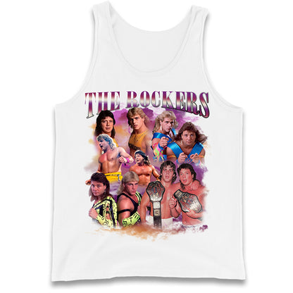 Retro The Rockers Bootleg Wrestling Tank Top
