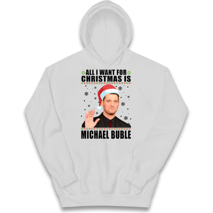 Michael Buble Kids Hoodie 