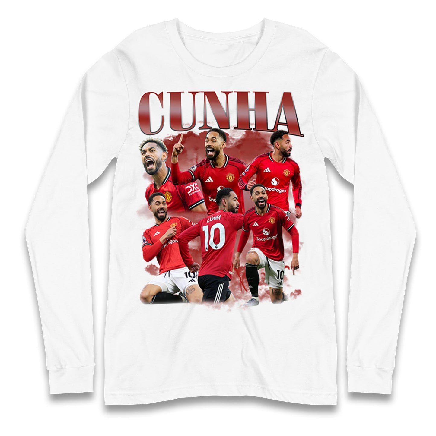 Matheus Cunha Manchester United Longsleeve T Shirt