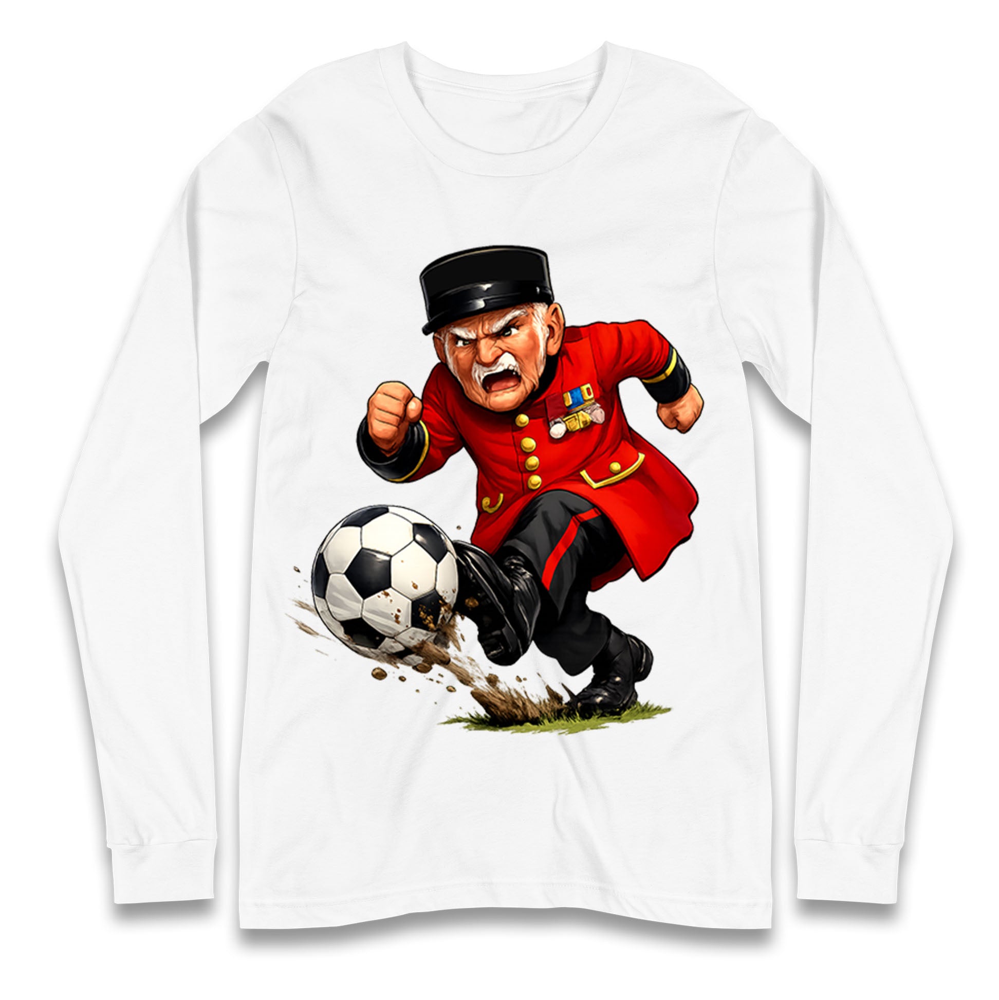 Retro Chelsea FC Longsleeve T Shirt 