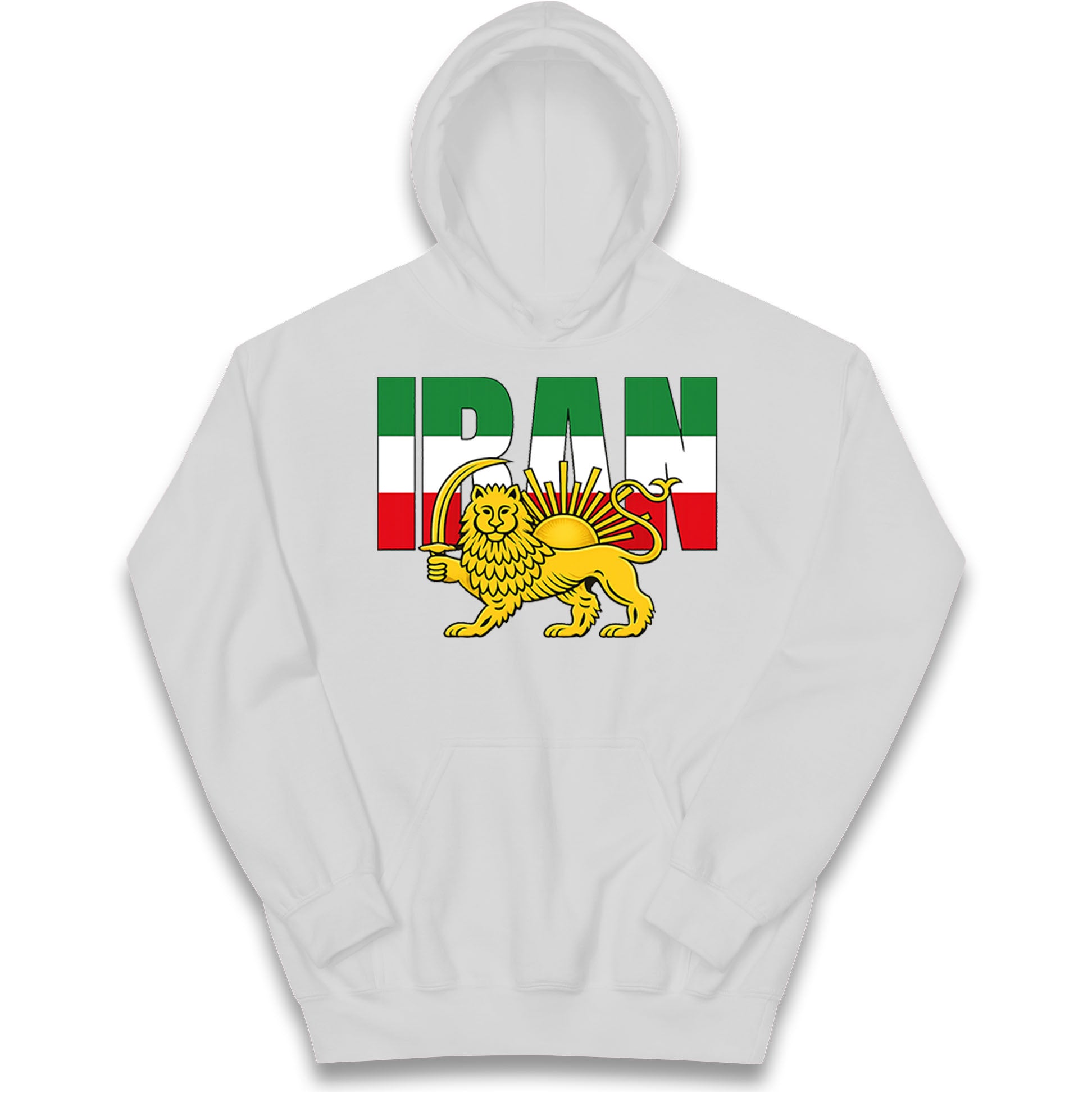 Iran Flag Kids Hoodie