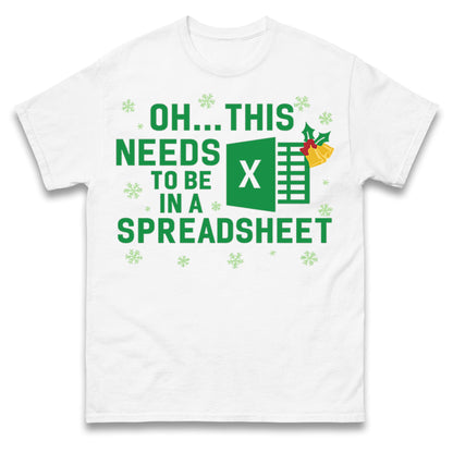 Excel Christmas T Shirt