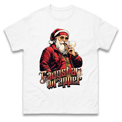 Santa Claus Gangster T Shirt