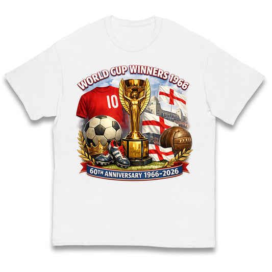 England World Cup 60th Anniversary Kids T Shirt