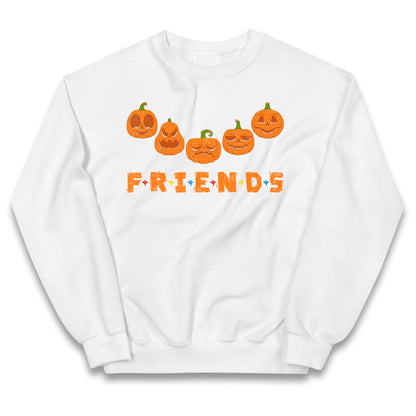 Scary Pumpkins Friends Halloween Jumper
