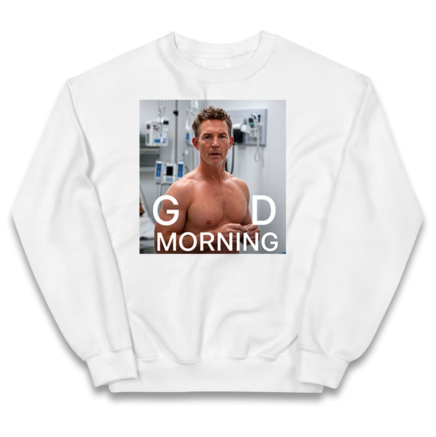 Dr Jack Abbot Shirtless Good Morning Kids Jumper