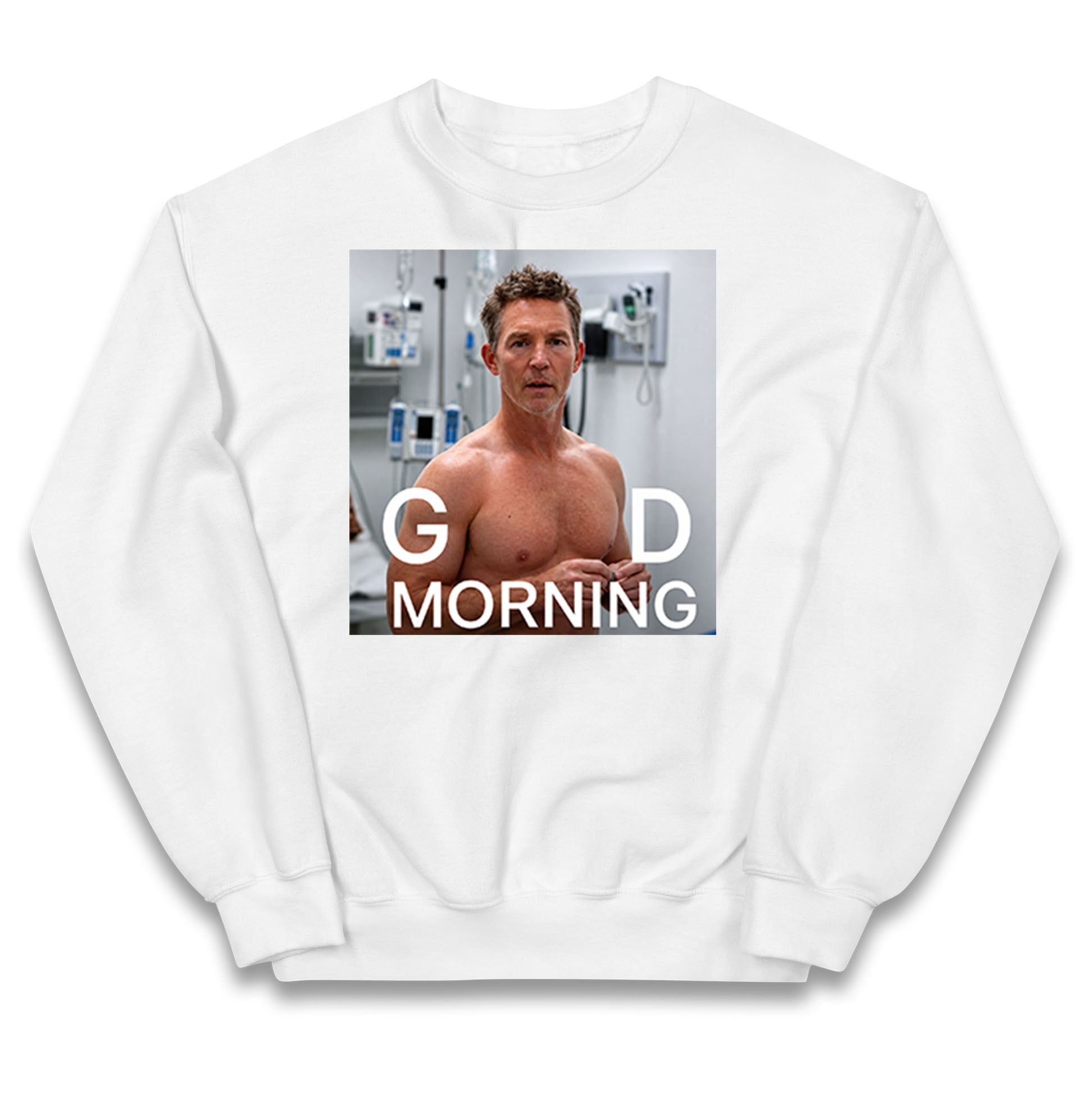 Dr Jack Abbot Shirtless Good Morning Kids Jumper