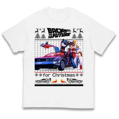Back To The Future Christmas Kids T Shirt