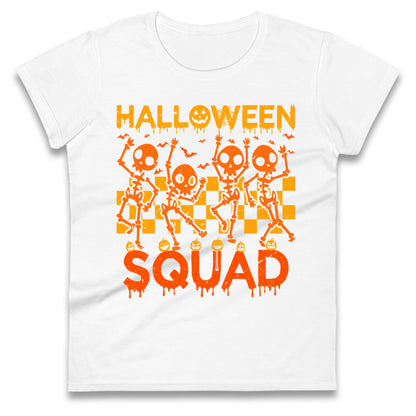 Halloween Squad Womens t shirt