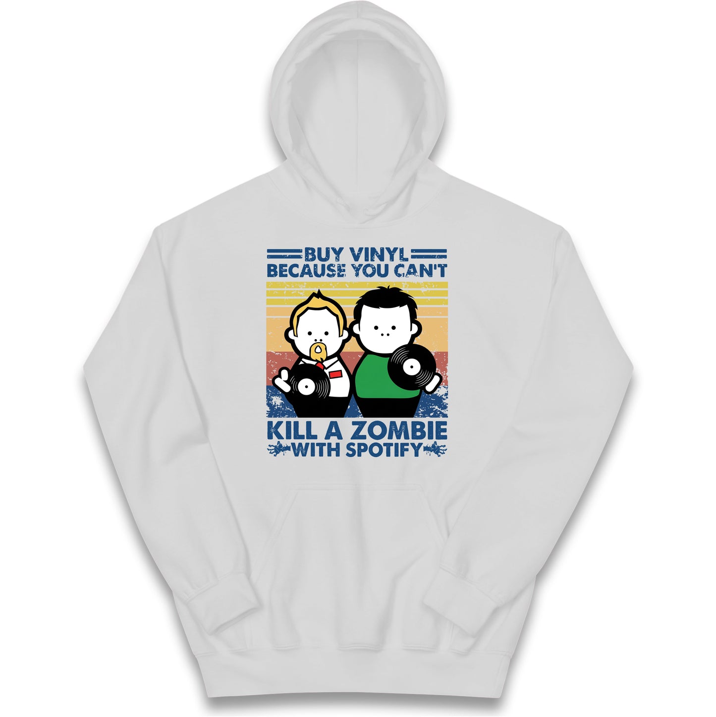 Buy Vinyl Recors Kids Hoodie