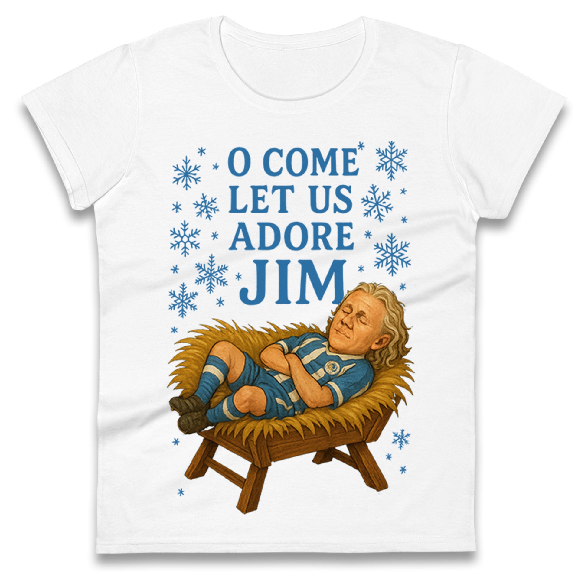 Wigan Athletic Christmas Ladies T Shirt