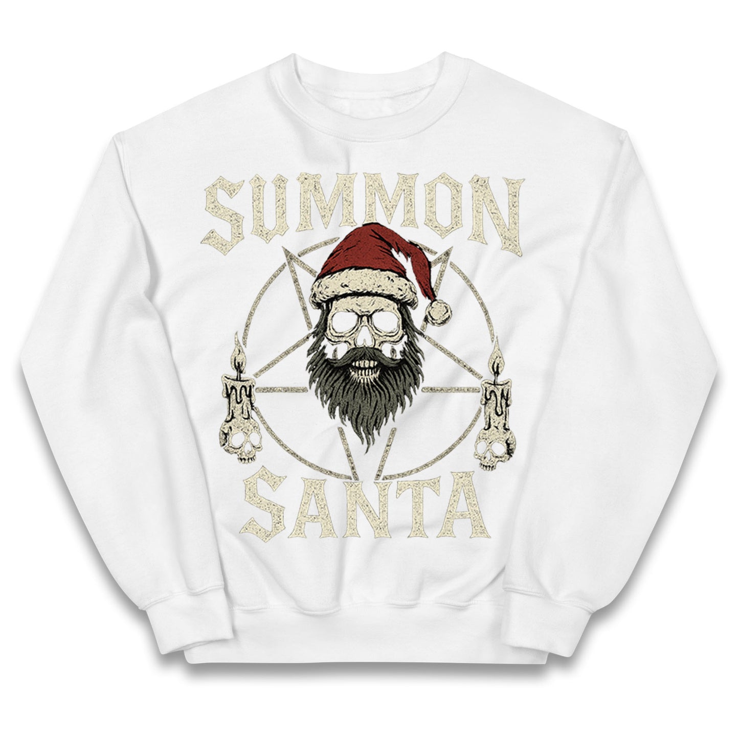 Goth Christmas Kids Jumper