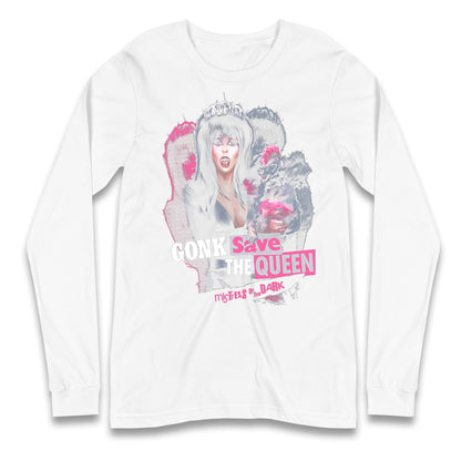 Elvira Gonk Save The Queen Long Sleeve Shirt