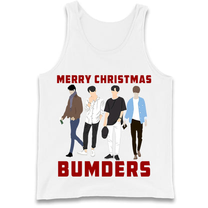 Merry Christmas Bumders The Inbetweeners Tank Top