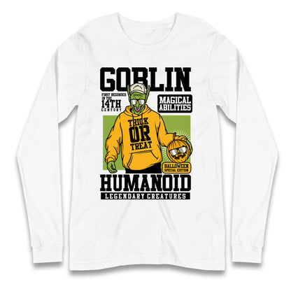 Goblin Trick Or Treat Long Sleeve Shirt