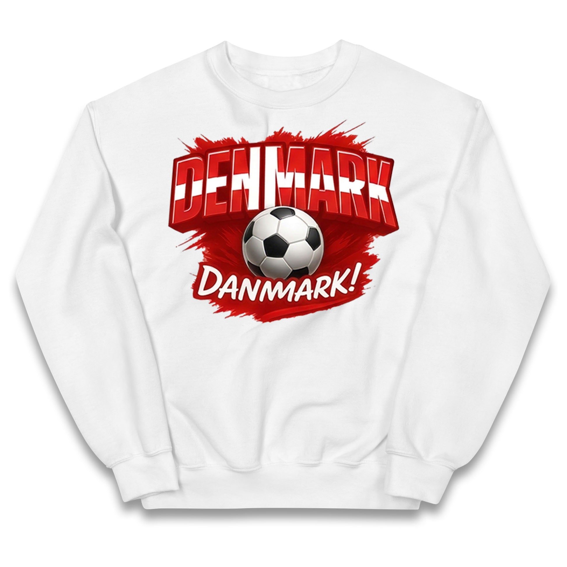 Denmark Retro World Cup Kids Jumper