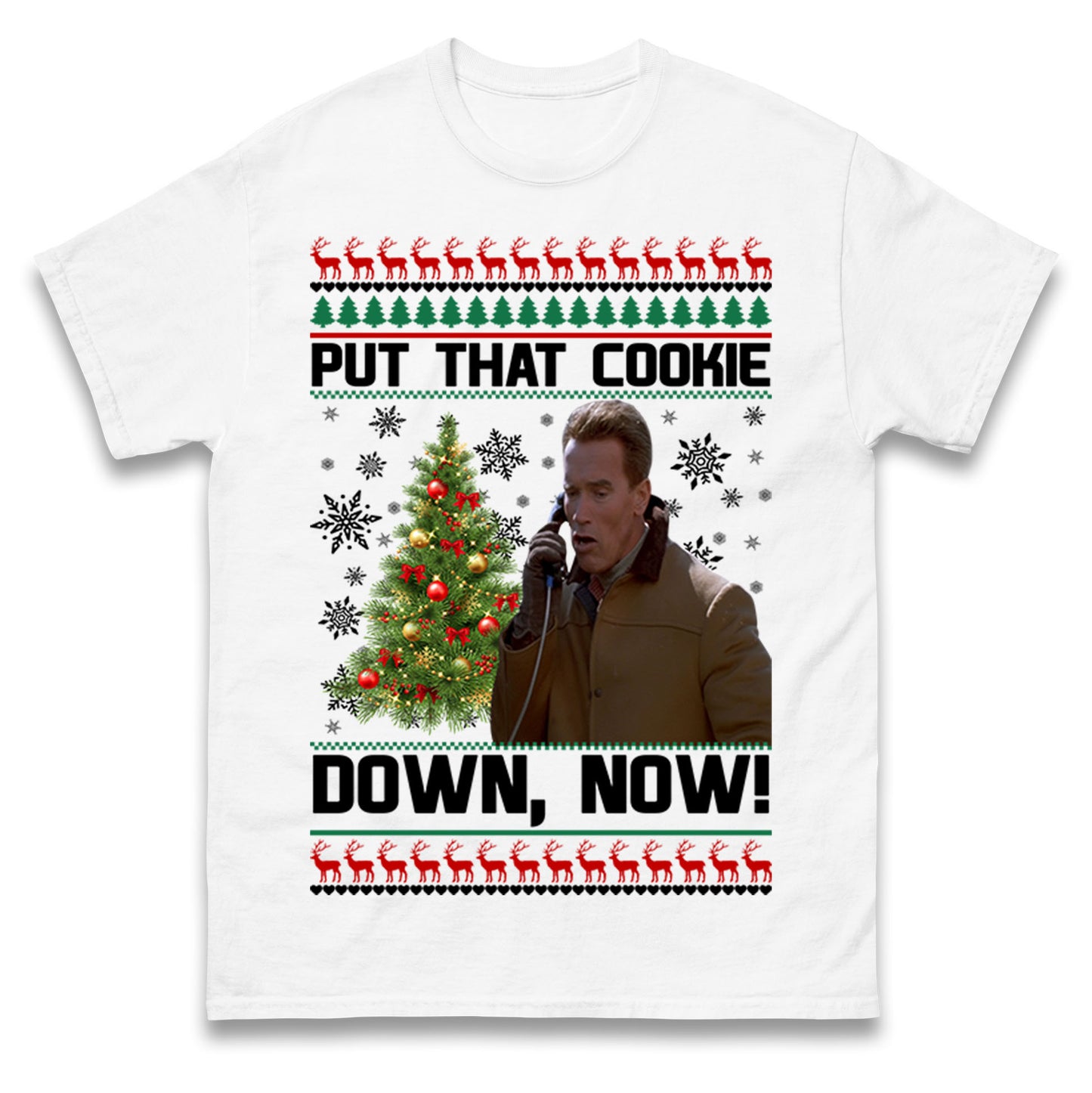 Arnie Christmas T Shirt