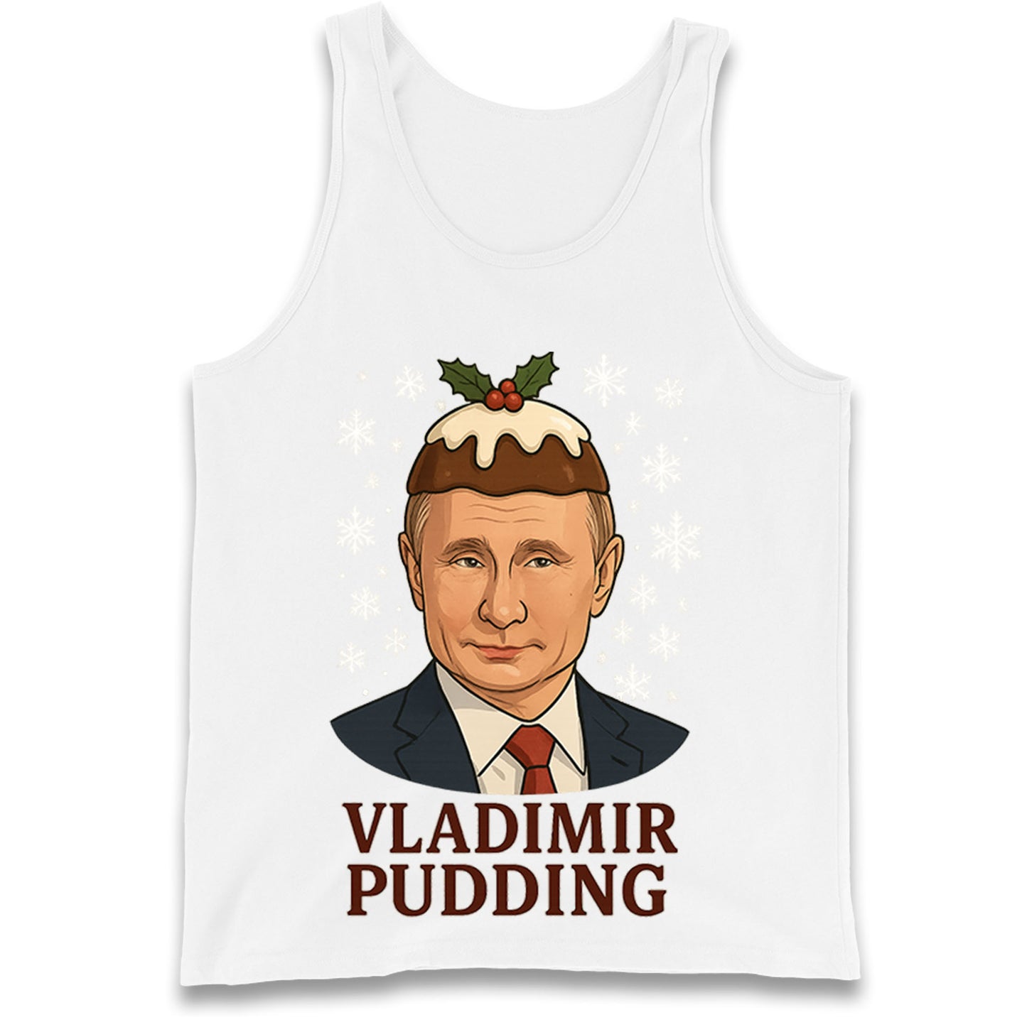 Vladimir Putin Christmas Tank Top