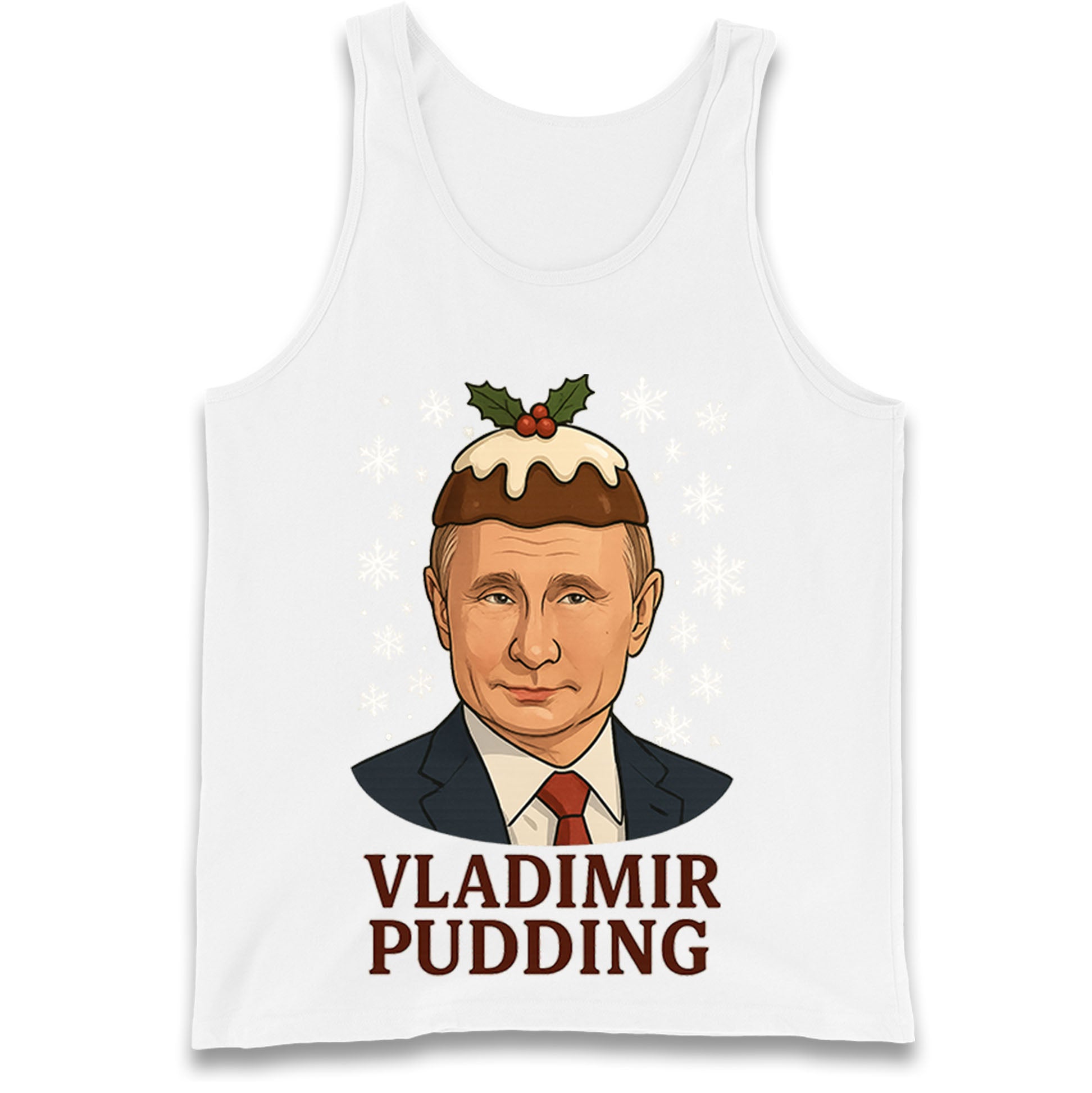 Vladimir Putin Christmas Tank Top