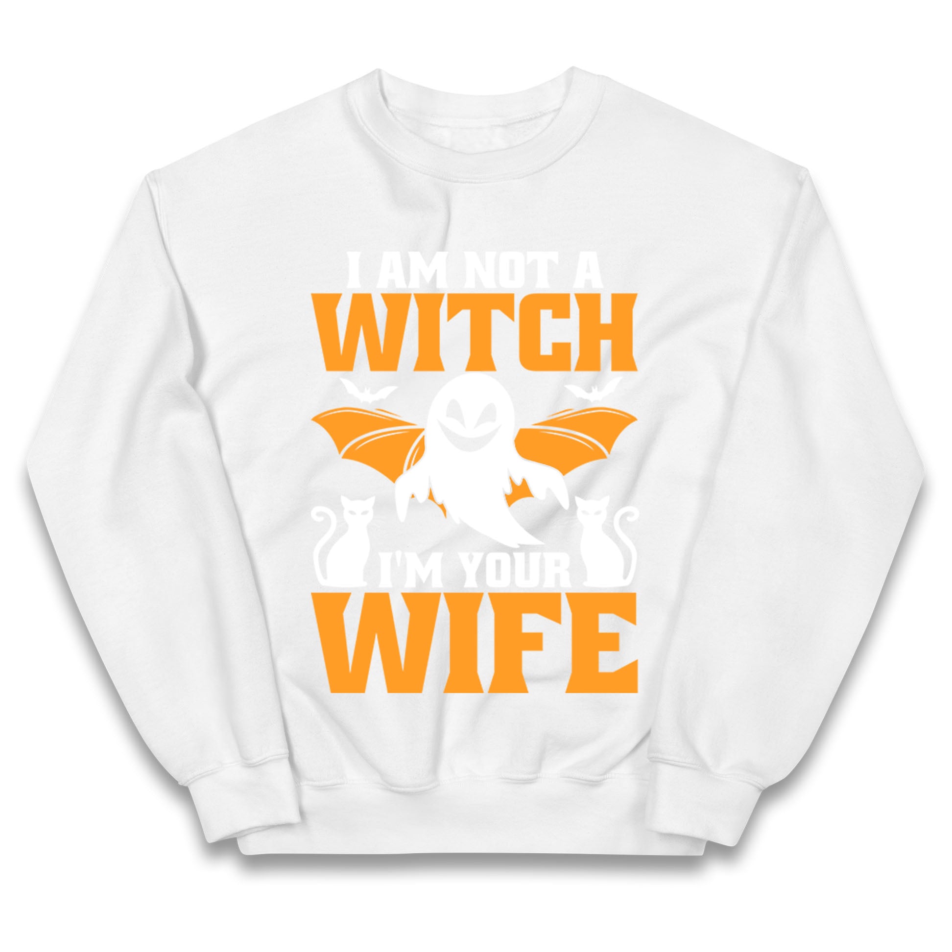 Im Not A Witch Im Your Wife Halloween Jumper
