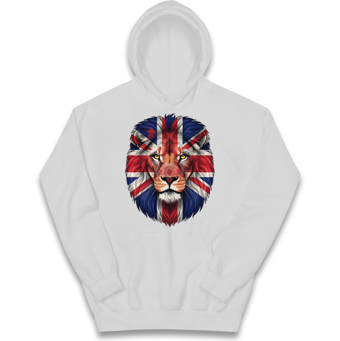St George Flag Lion Kids Hoodie