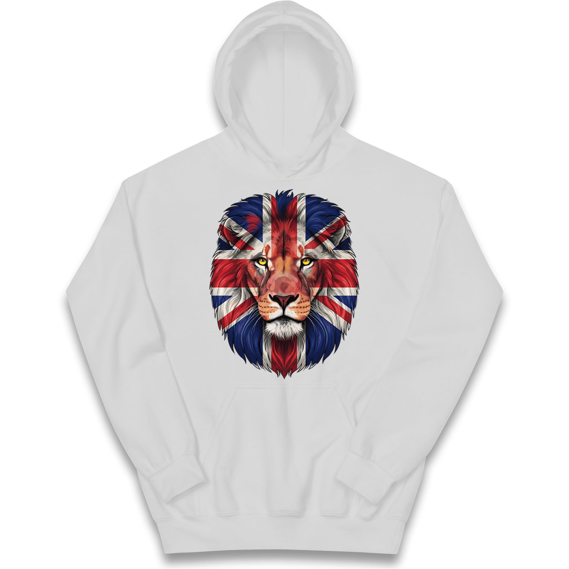 St George Flag Lion Kids Hoodie