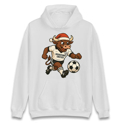 Retro Hereford Christmas Hoodie